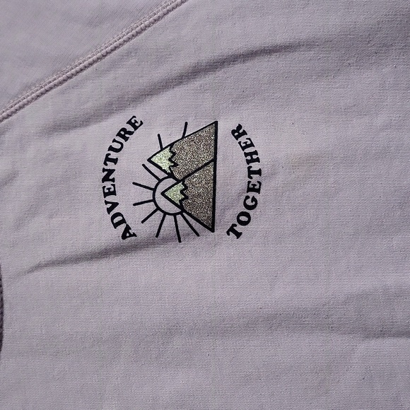 Old Navy purple crew neck - Picture 2 of 3